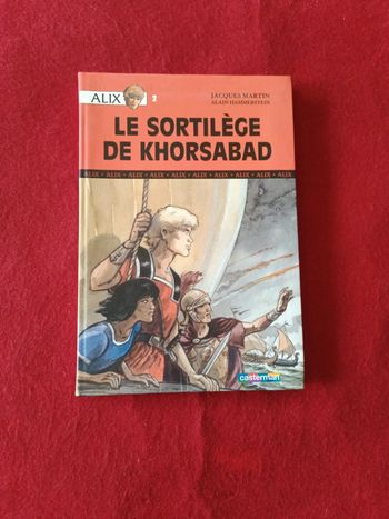 Le sortilège de khorsabad " Alix tome 2 " Casterman