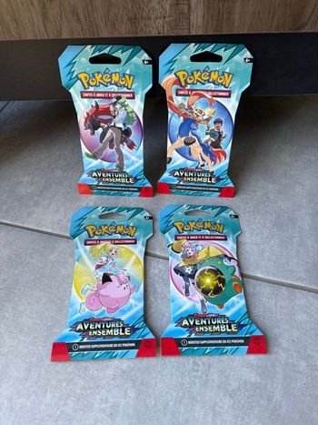 Carte Pokémon : Artset booster blister Aventures Ensemble neuf scellé