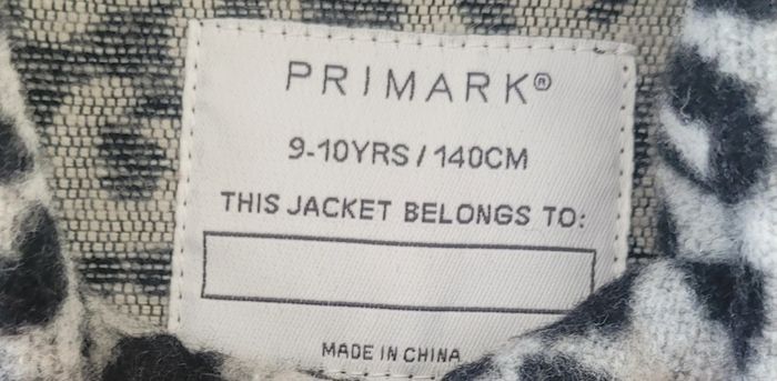 Surchemise noire et gris à motif léopard marque primark - photo numéro 3