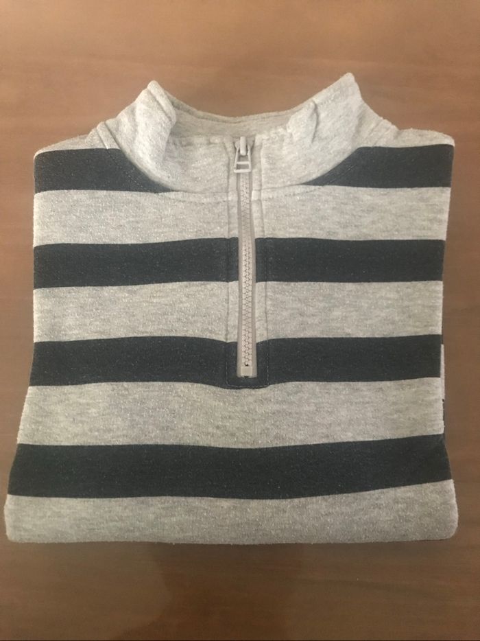 Sweat gris/bleu Masters 10 ans