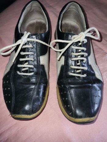 Chaussure tout cuir t 37 noir