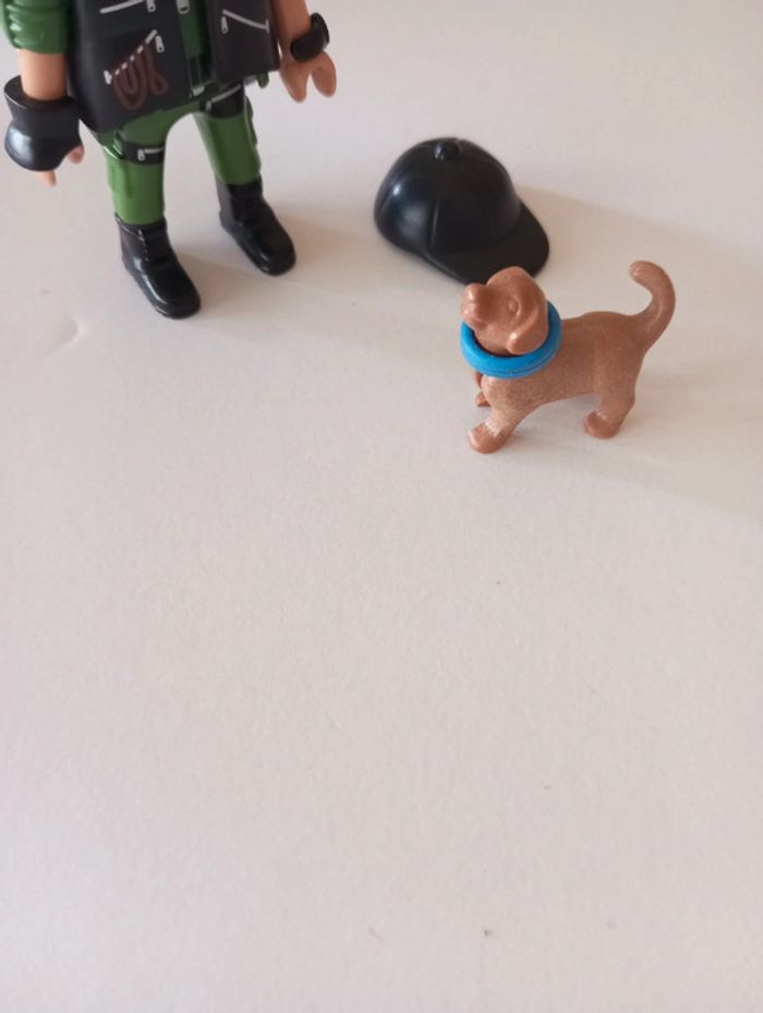Playmobil policier maître chien - photo numéro 4
