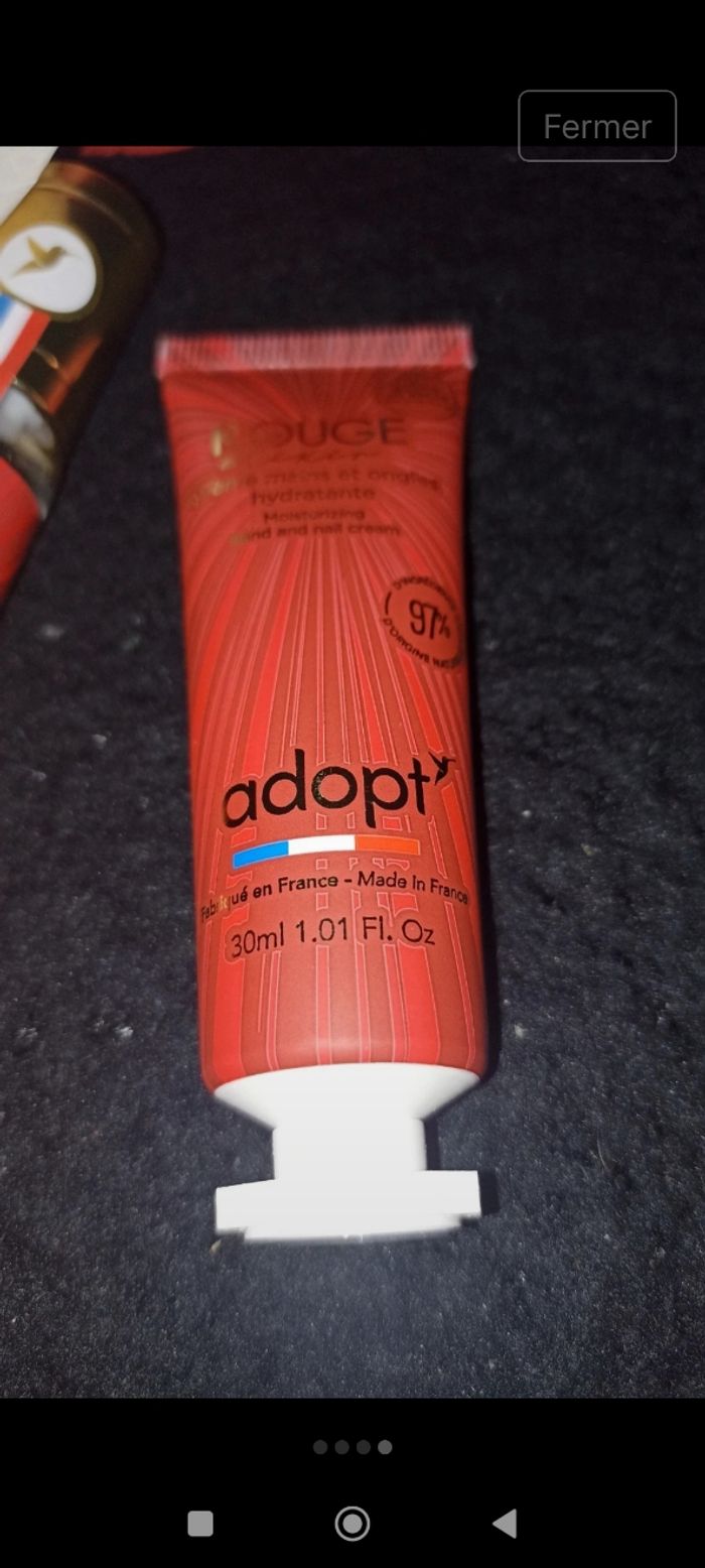 Lot parfum plus crème mains Adopt Rouge.neuf. - photo numéro 4