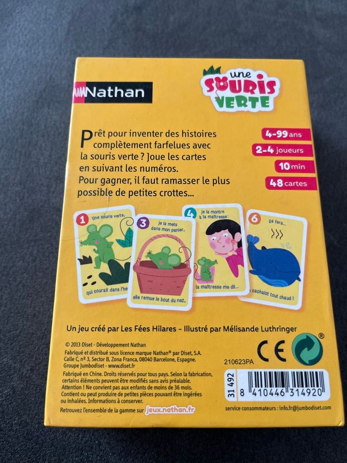 Jeu Nathan une souris verte 4 ans - photo numéro 2