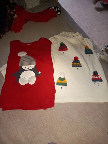 Haut de Noël 18 mois kiabi et okaidi