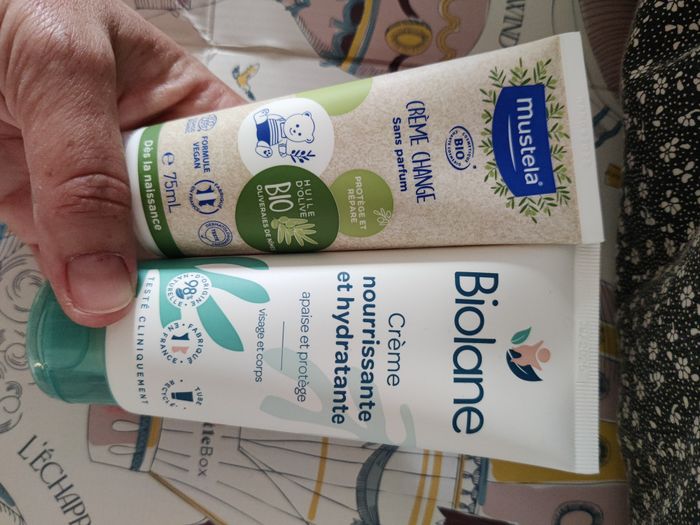 Lot de 2 produits Biolane et Mustela Bio - crème et change Neuf - photo numéro 5