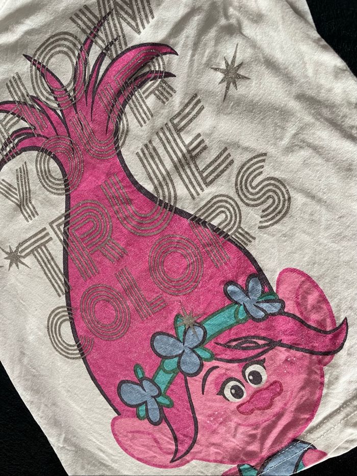 Tee shirt 6 ans Trolls - photo numéro 3