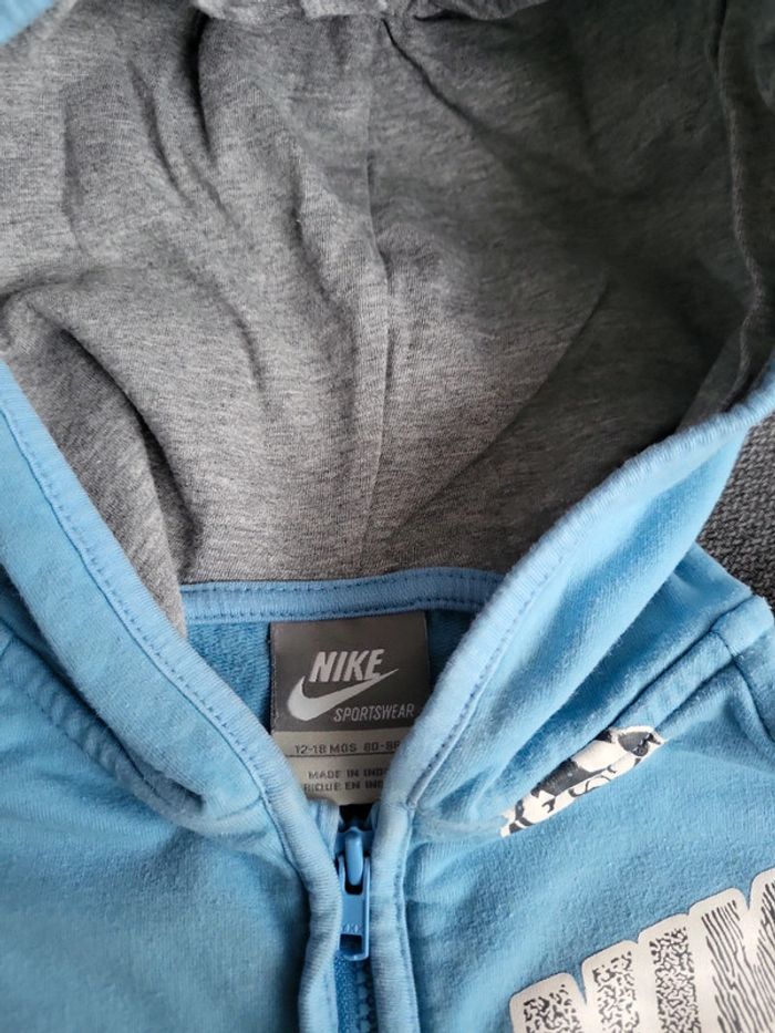 Veste Nike bleu clair - photo numéro 3