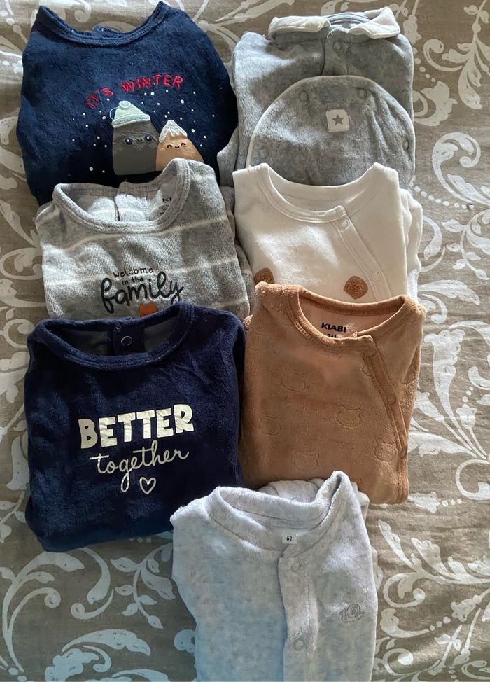 Lot pyjamas 3 mois