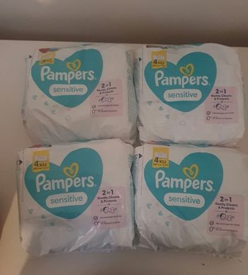Lingette pampers sensitive