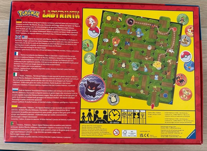 Jeu Labyrinthe Pokémon Ravensburger - photo numéro 4
