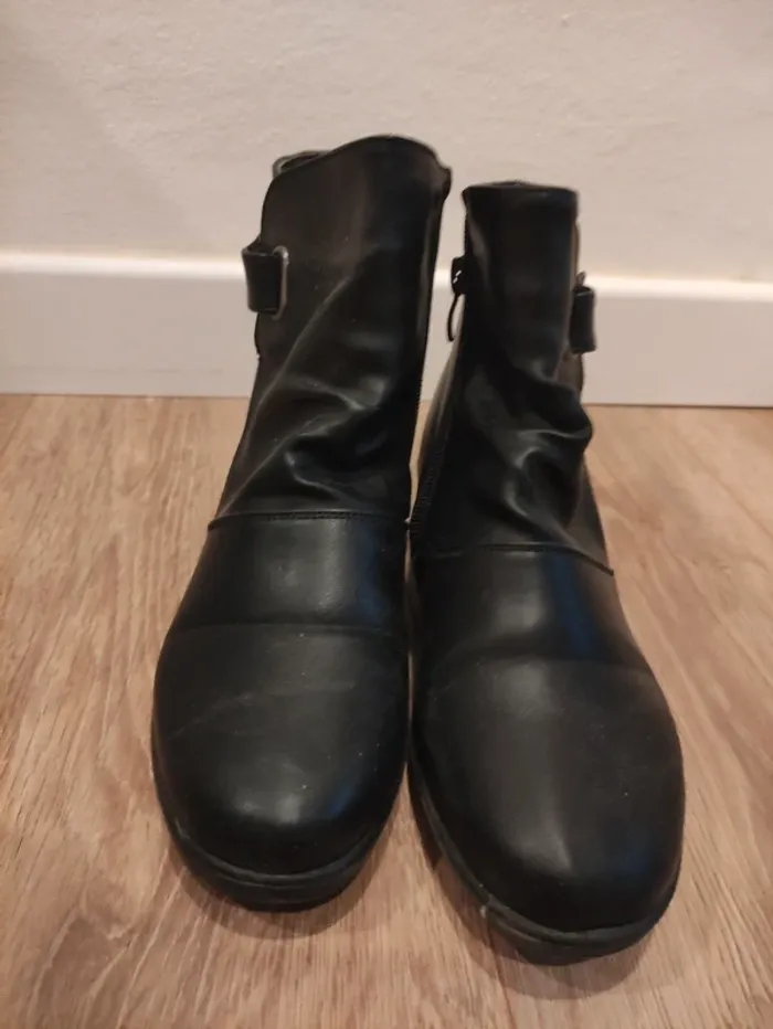 Bottes noires confortable - photo numéro 2