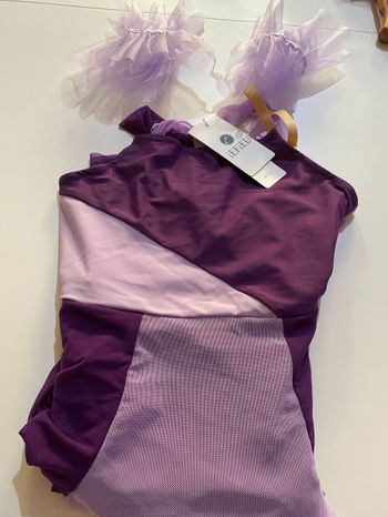 Robe de danse enfants fille rose et mauve taille 7/8 ans ans