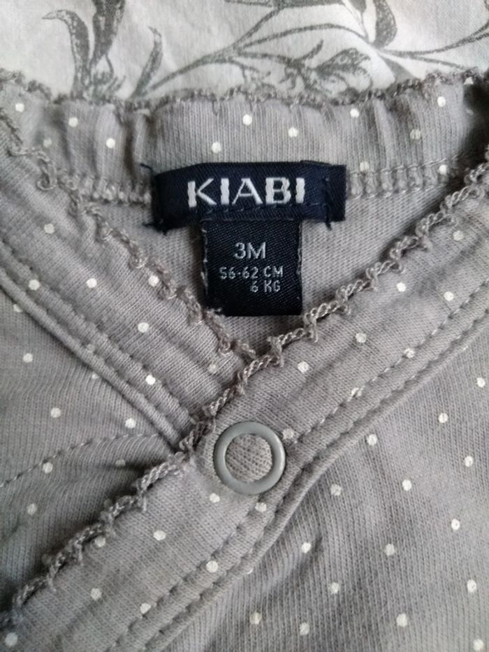 Pyjama kiabi, taille 3 mois - photo numéro 2