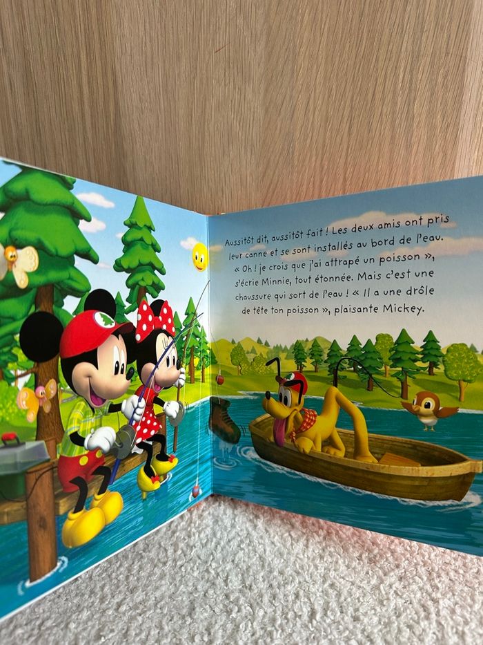 Livre Mickey campeur - photo numéro 2