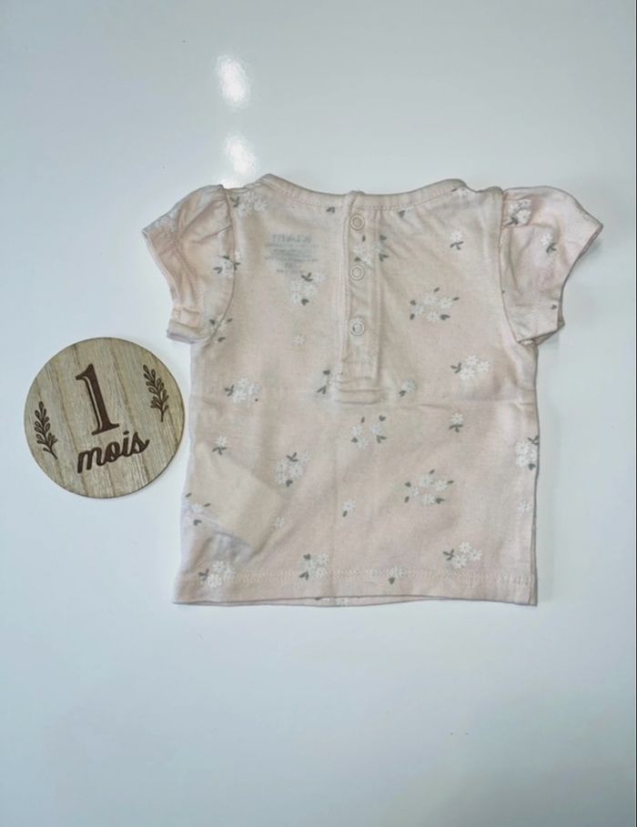 T-shirt 1 mois kiabi - photo numéro 2