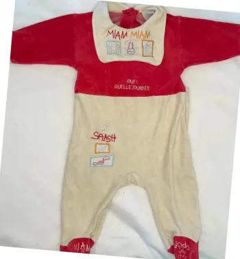 Pyjama vintage bébé 12 mois