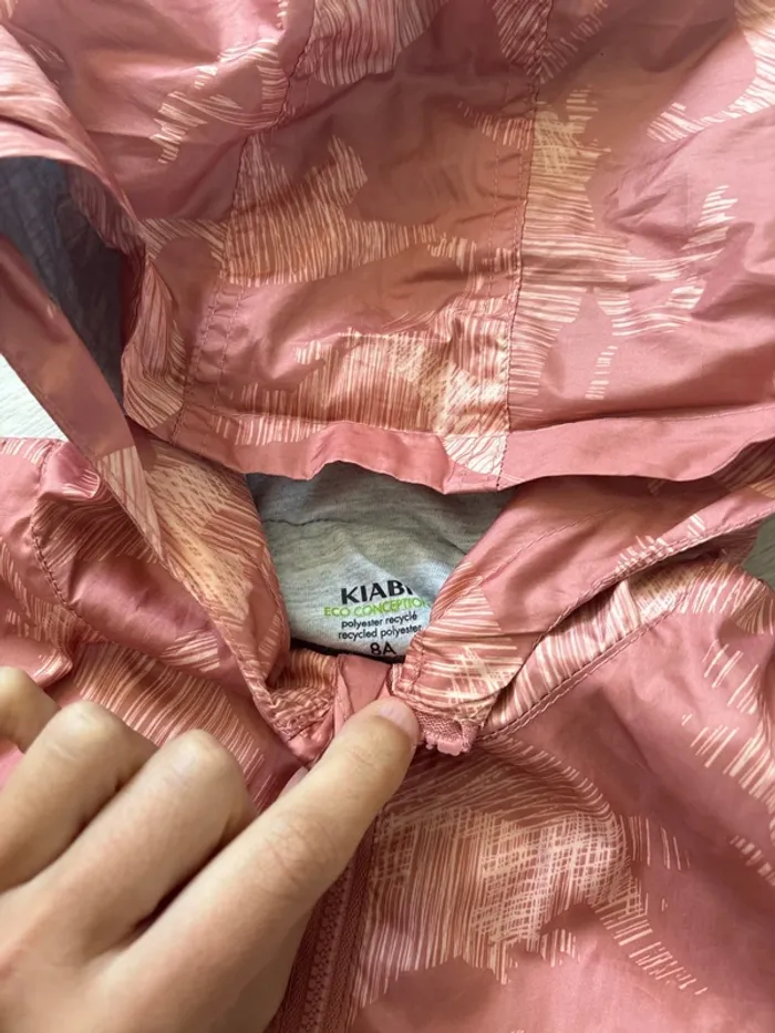 impermeable kawé coupe vent 8 ans Kiabi - photo numéro 3