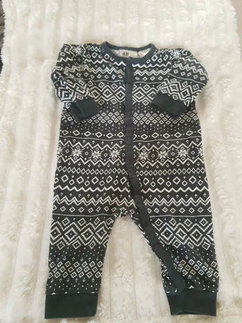 combinaison en coton fille ou garçon ouverture devant 3 mois 60 cm