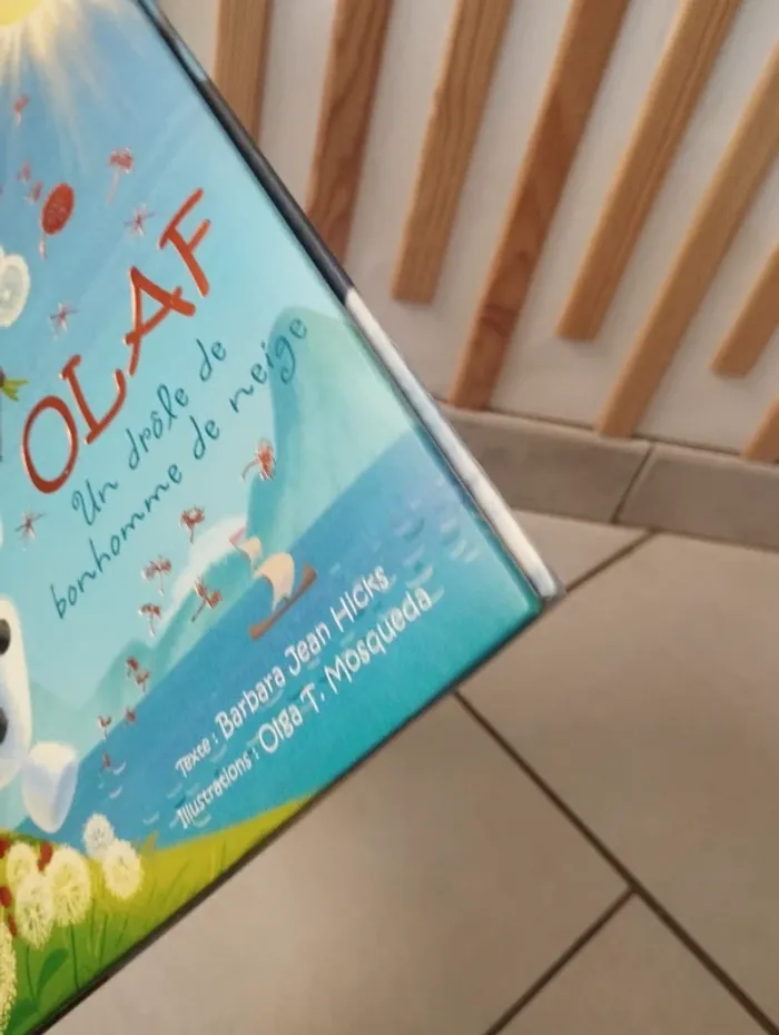 Livre Olaf reine des neiges Disney - photo numéro 7