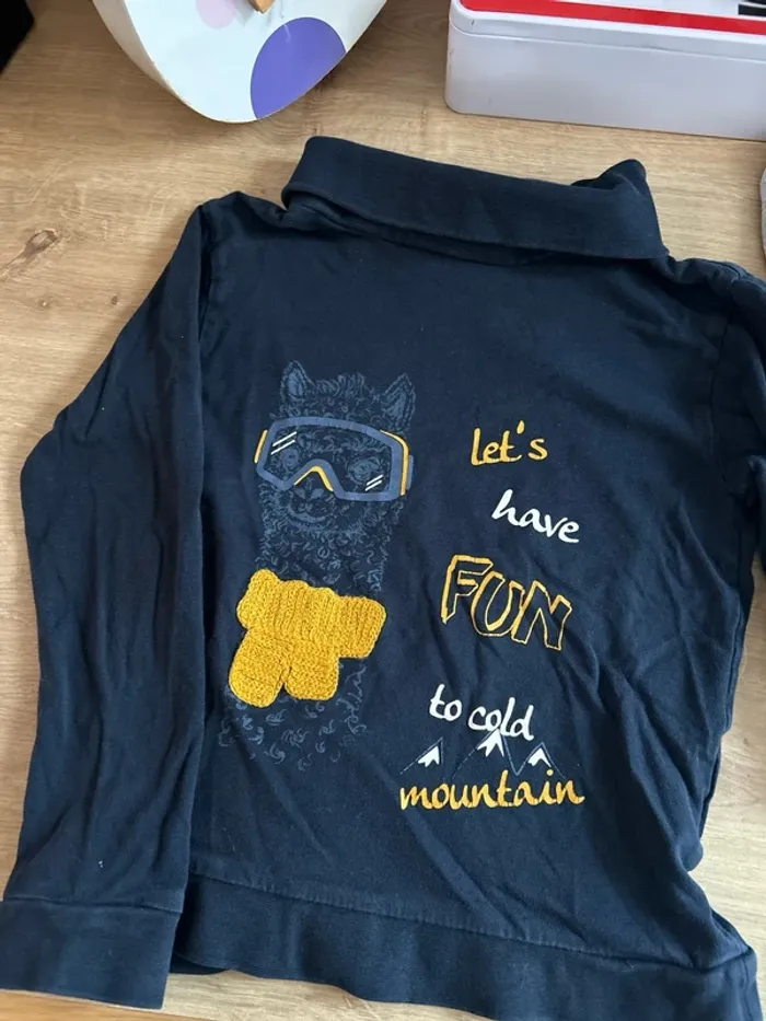 Lot T-shirt mL col roulé - photo numéro 3