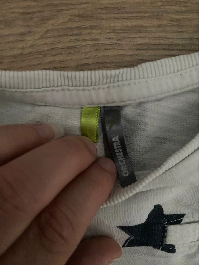 Lot 5 t-shirts manches longues 6 mois - photo numéro 13