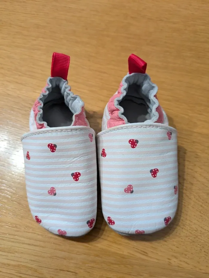 Chaussons souples 0/6 mois