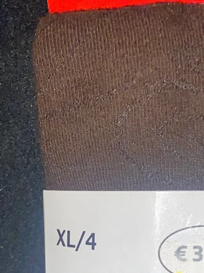 Paire de collant marron XL - photo numéro 3