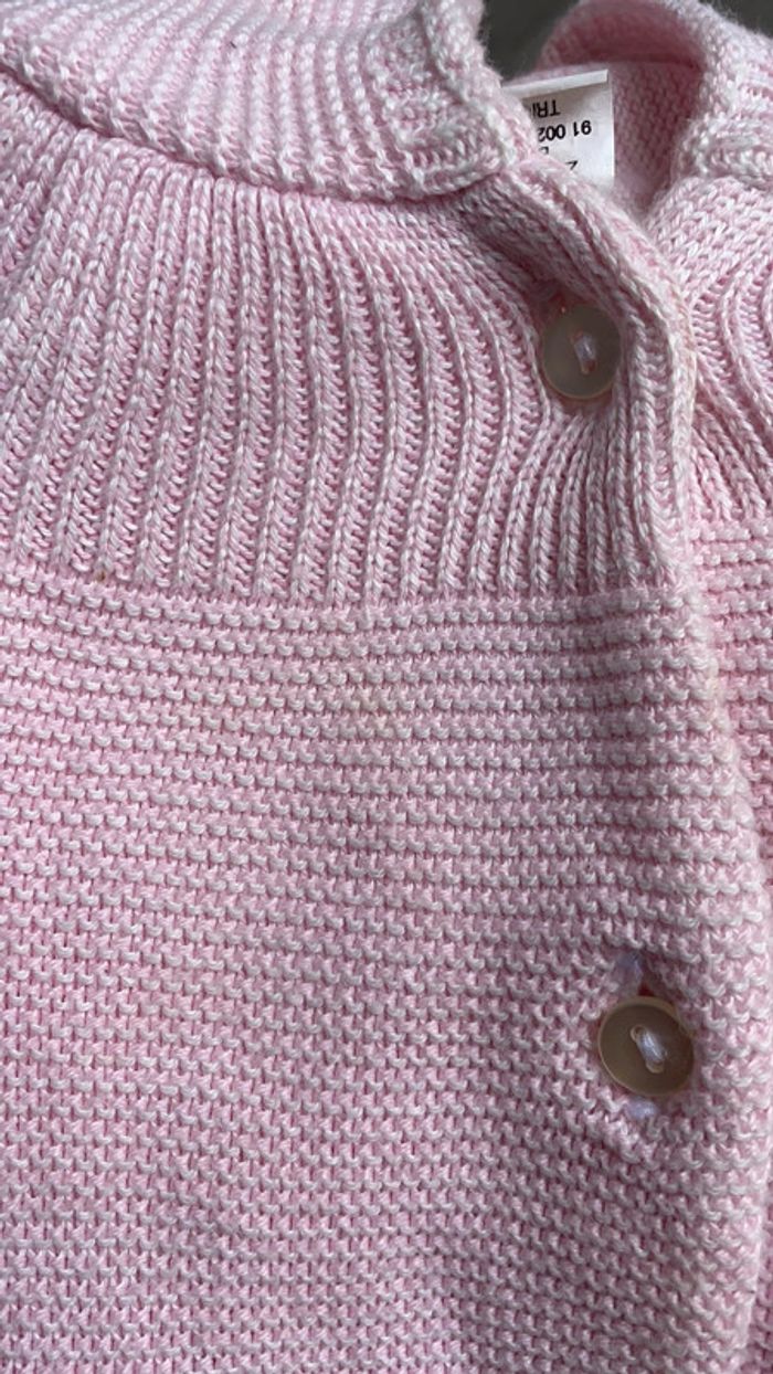 Gilet en coton bio 0-1 mois - photo numéro 2