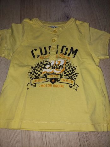 Tee-shirt mc 12 mois tbe