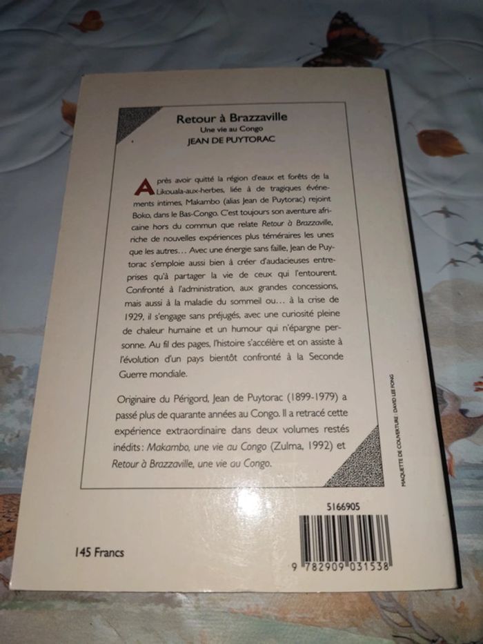 Livre Retour à Brazzaville - photo numéro 2