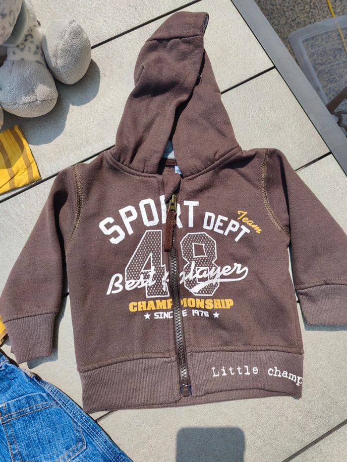 Ensemble 3 pièces garçon 12 mois - photo numéro 2