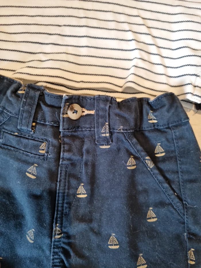 Ensemble été short 6 mois - photo numéro 2