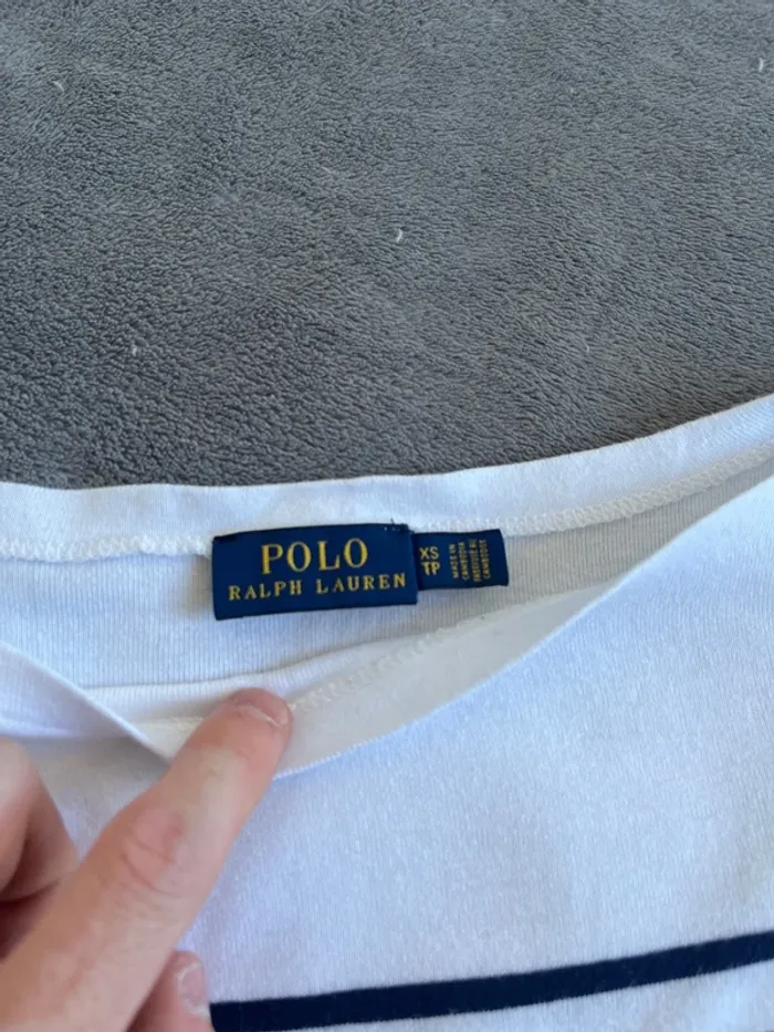 Marinière Ralph Lauren – Manches longues – Taille XS - photo numéro 3