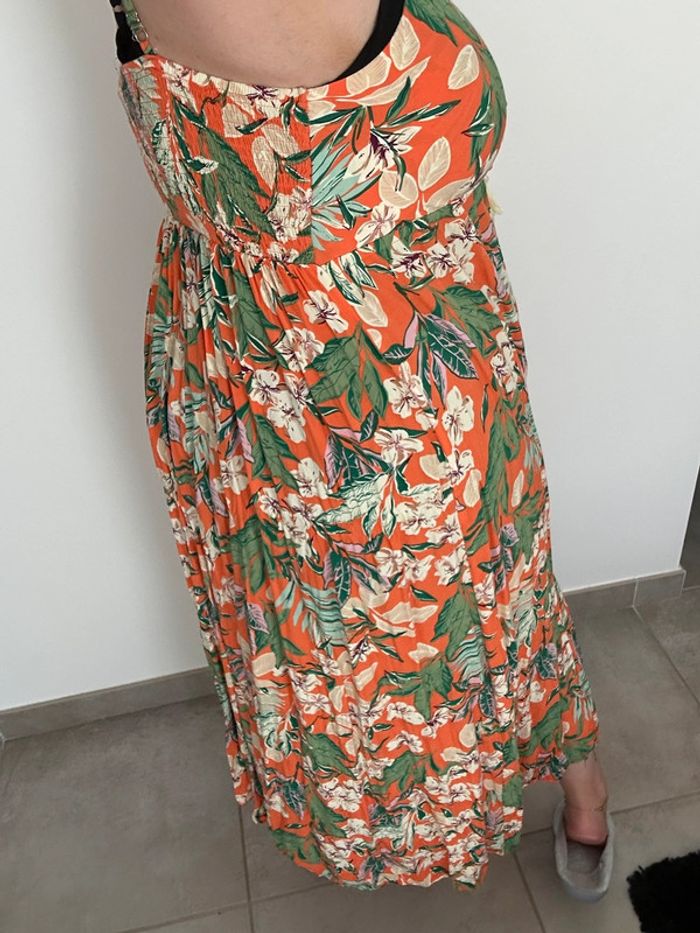 Robe à fleurs d’été Camaïeu T42-44 - photo numéro 6