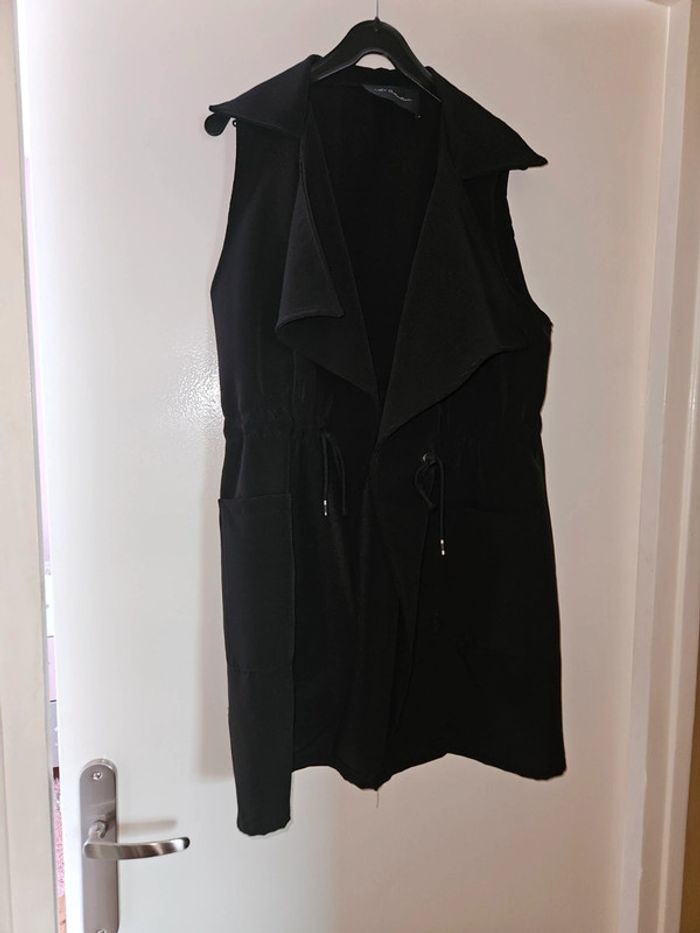 Veste sans manche Noire New Collection