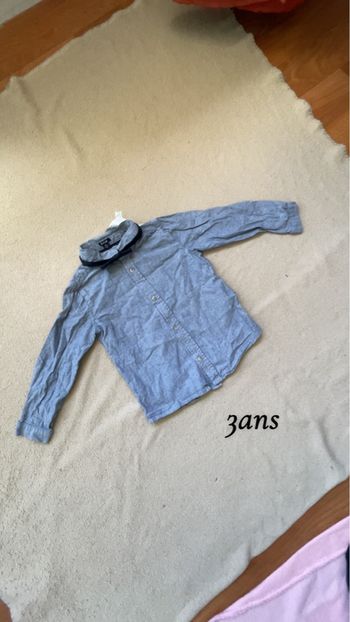 Chemise garçon 3ans