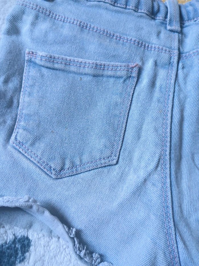 Short en jean licorne 6-7 ans - photo numéro 5