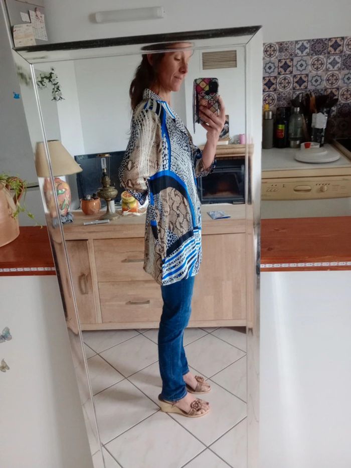 Chemise femme taille 42 multicolore c72 - photo numéro 9