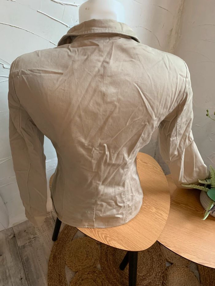 Blazer Mim taille 36 beige - photo numéro 2
