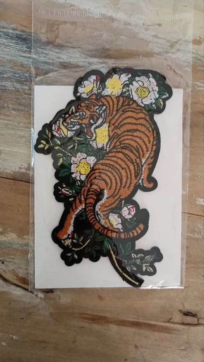 Broderie tigre - photo numéro 2