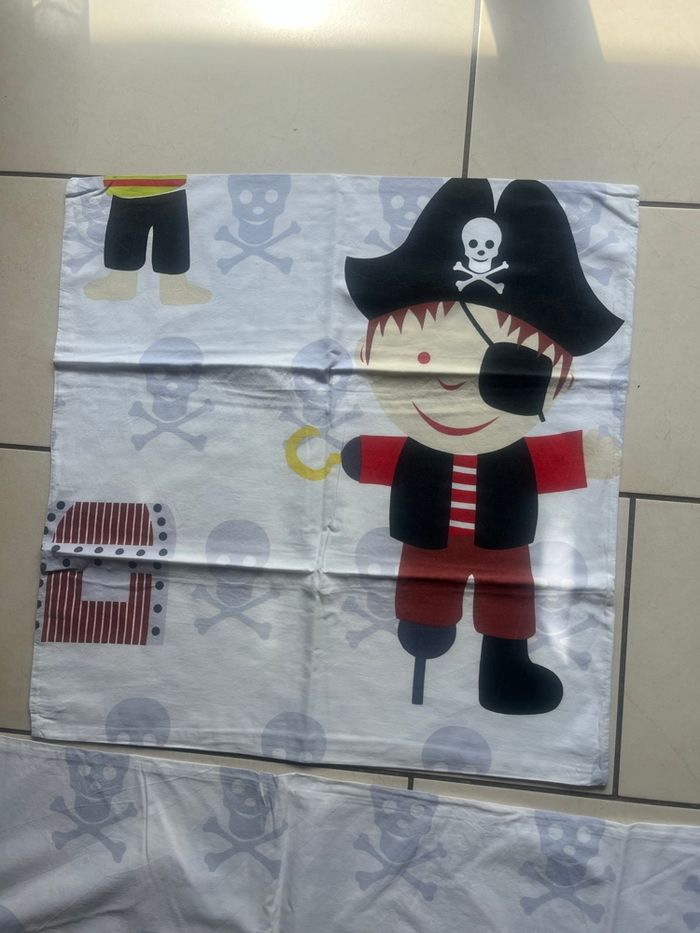 Housse de couette enfant pirate