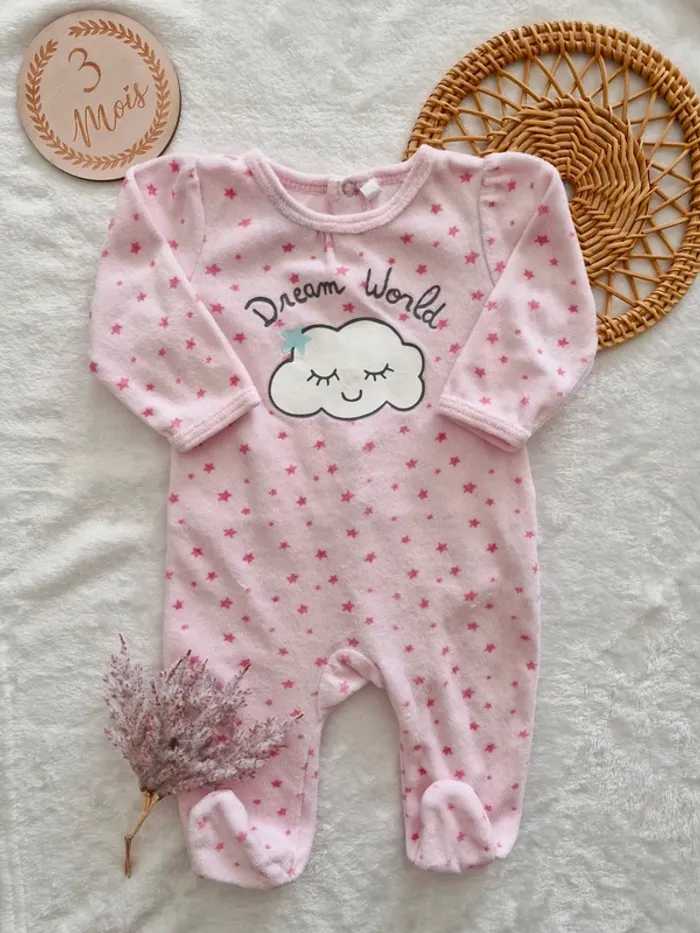 Lot 3 pyjamas 3 mois - photo numéro 5