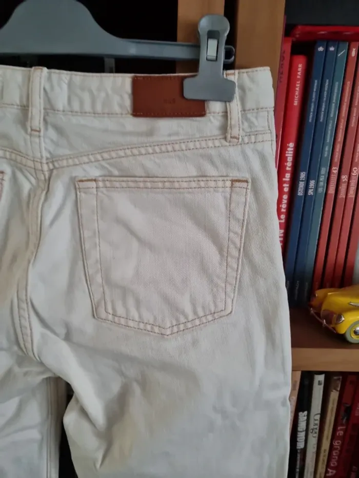 Jean court large Mango taille 36 - photo numéro 7