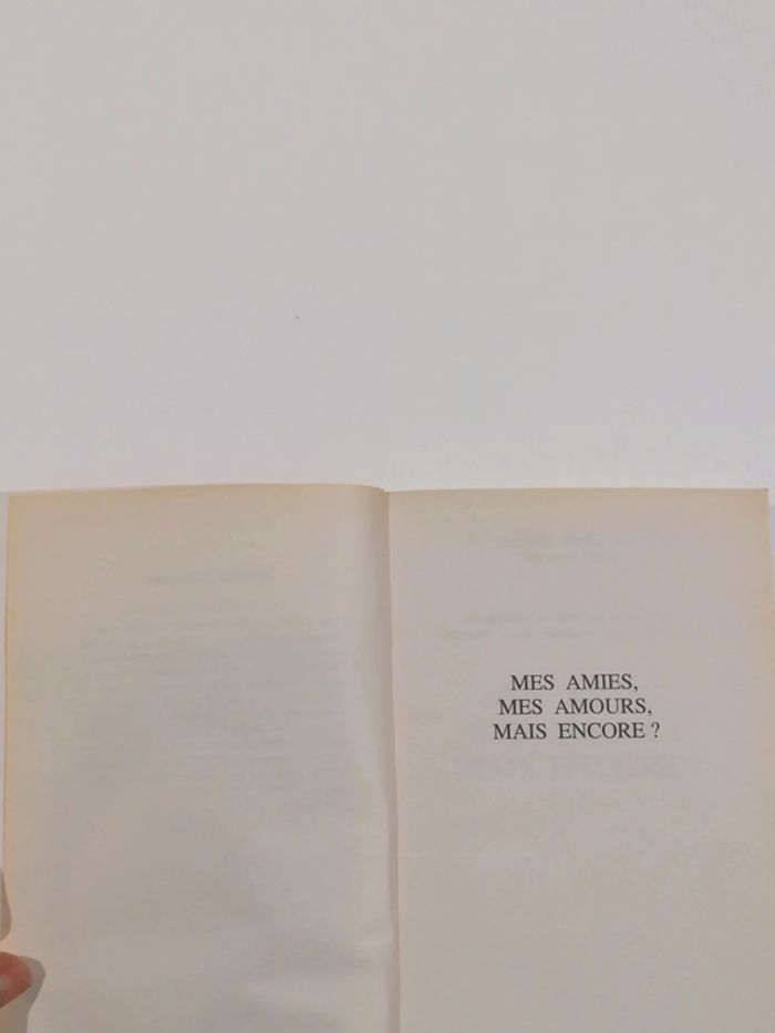 Livre pocket (mes amies, mes amours, mais encore ?) - photo numéro 5