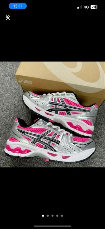 Basket asics kayano rose 37