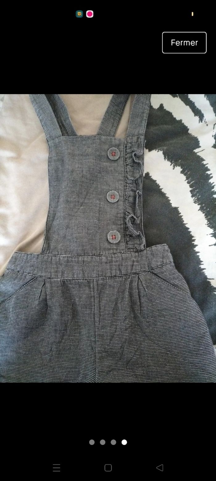 Lot de salopettes fille - photo numéro 3