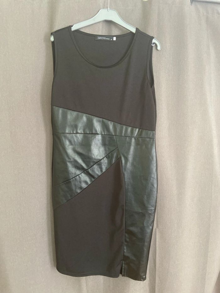 Robe chic bi matière