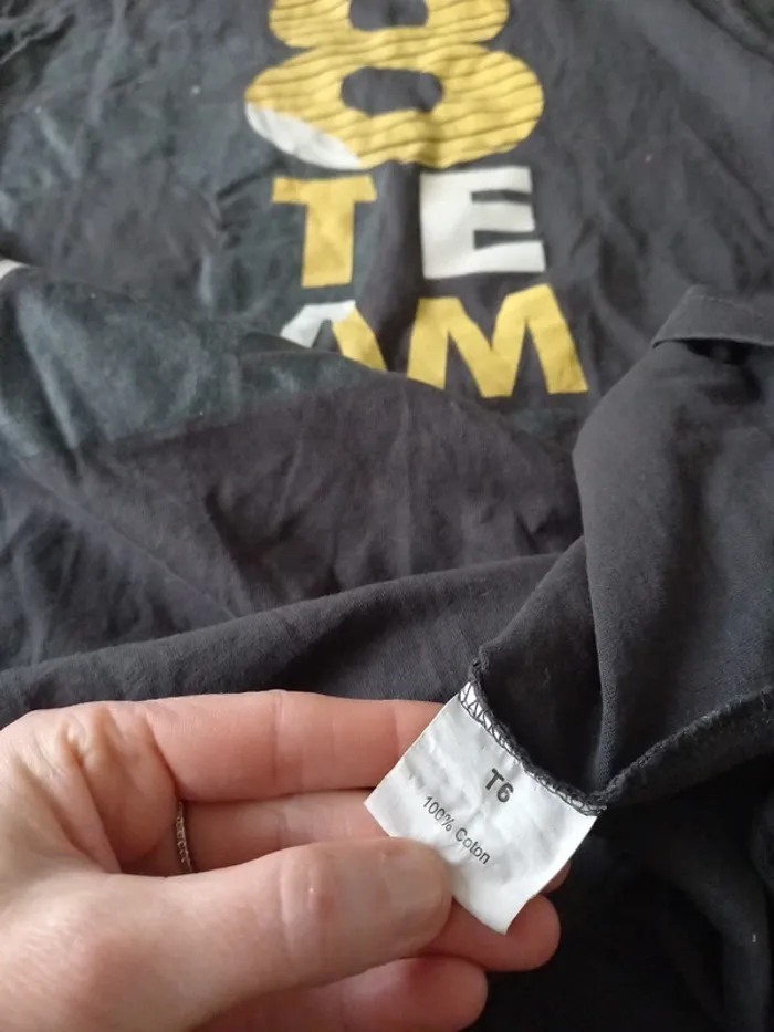 Tee-shirt noir XXL - photo numéro 6