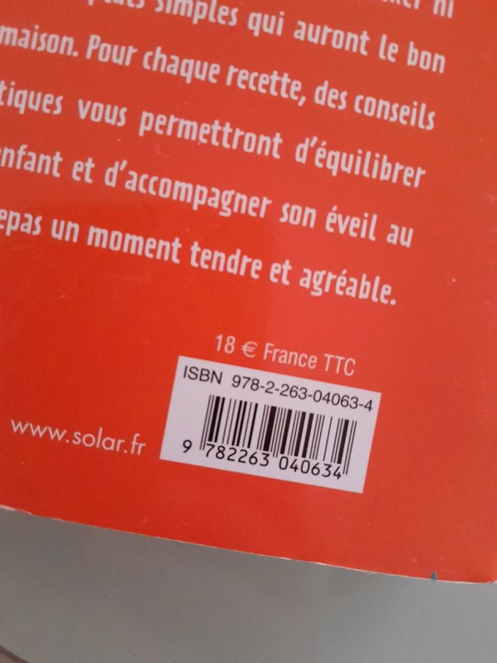 Livre de recette bébé de 4 mois à 3 ans - photo numéro 3